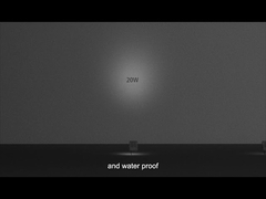 چراغ پروژکتور ال ای دی با لنز نوری، ضد آب IK02 IP65، فضای باز، لومن بالا، براکت چرخان 180 درجه