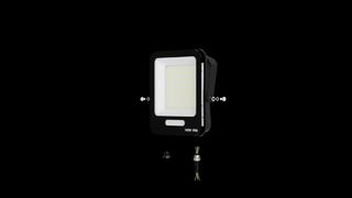 IK03-E2 آلیاژ آلومینیوم AC LED نور سیلاب، LED با مارک لومن بالا، IP65 ضد آب، نصب آسان