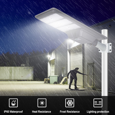 All In One High Power Street Light 200w 300w 400w LiFePO4 Integrated Solar Panel System