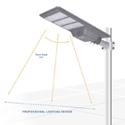 High Power All In One Integrated Solar LED Street Light 170lm/w 3 Years Warranty Solar all in one street light