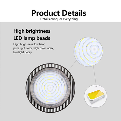 KCD PC Cover High Lumen Super Bright Explosion Proof Gymnasium Warehouse IP65 LED Linear High Bay Light