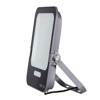 KCD High Power IP65 Rectangular Fixtures Dimmable Top Selling Garden Outdoor Floodlight 6500k LED Flood Light Gray Color