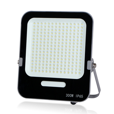 KCD High Power IP65 Rectangular Fixtures Dimmable Top Selling Garden Outdoor Floodlight 6500k LED Flood Light Gray Color