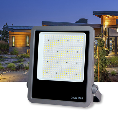 Aluminum 6500k Lens Projectors 5054 SMD IP65 Outdoor COB OEM Floodlight 100w 200w 300w 400 Watt LED Flood Light