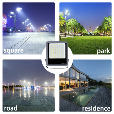 Aluminum 6500k Lens Projectors 5054 SMD IP65 Outdoor COB OEM Floodlight 100w 200w 300w 400 Watt LED Flood Light