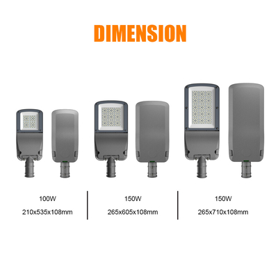 KCD 30w 50w 100w 150w Die Cast Aluminum Housing Outdoor Lighting AC Smart Waterproof LED Street Light Price 50w