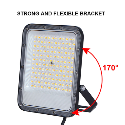 Aluminum Alloy Body, Remote-Controlled Color Adjustment – Outdoor LED Floodlight, Ideal for Gardens, Courtyards, Building Facades, and More, Creating Bright and Safe Outdoor Lighting