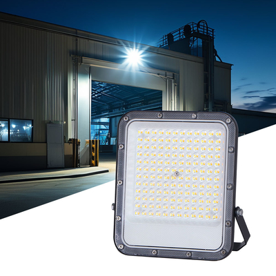 Aluminum Alloy Body, Remote-Controlled Color Adjustment – Outdoor LED Floodlight, Ideal for Gardens, Courtyards, Building Facades, and More, Creating Bright and Safe Outdoor Lighting