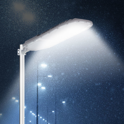 Smart Mains-Powered LED Street Light, Aluminum Alloy Body, IP65 Waterproof, Branded LED Chips, Auto On/Off at Night, Energy-Efficient, Ideal for Urban Arteries, Industrial Parks, Campuses