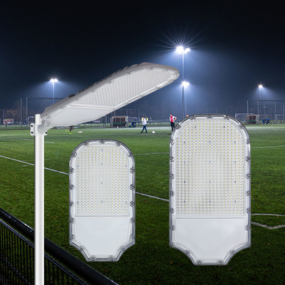 Smart Mains-Powered LED Street Light, Aluminum Alloy Body, IP65 Waterproof, Branded LED Chips, Auto On/Off at Night, Energy-Efficient, Ideal for Urban Arteries, Industrial Parks, Campuses