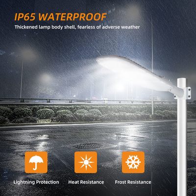 Smart Mains-Powered LED Street Light, Aluminum Alloy Body, IP65 Waterproof, Branded LED Chips, Auto On/Off at Night, Energy-Efficient, Ideal for Urban Arteries, Industrial Parks, Campuses