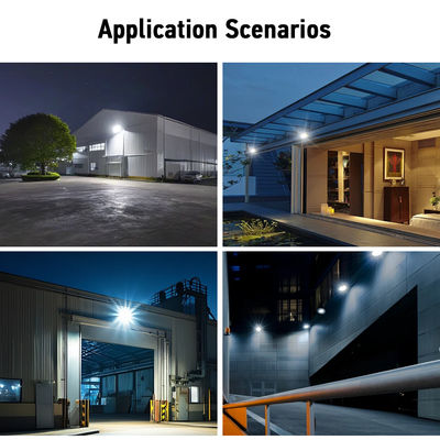 Outdoor LED Flood Light with 3CCT Adjustable Color Temperature 50,000 Hours Life Span and 120° Beam Angle