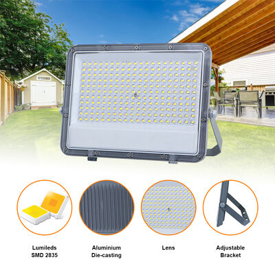 IP66 Waterproof Smart Aluminum Housing CCT Warm White LED Flood Light for Outdoor Use