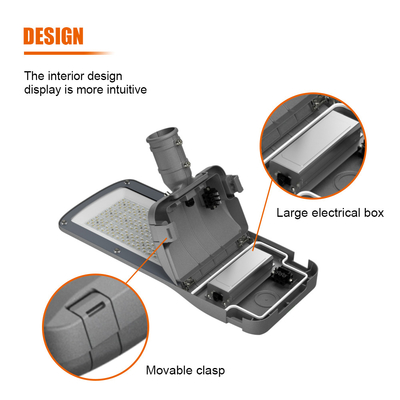 KCD 30w 50w 100w 150w Die Cast Aluminum Housing Outdoor Lighting AC Smart Waterproof LED Street Light Price 50w