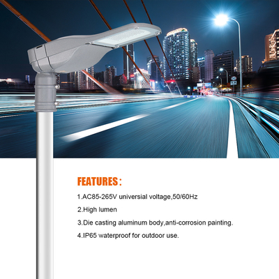 KCD 30w 50w 100w 150w Die Cast Aluminum Housing Outdoor Lighting AC Smart Waterproof LED Street Light Price 50w