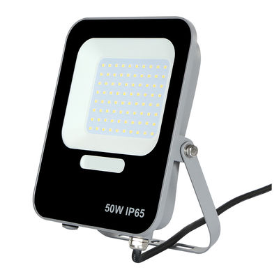 اندازه کوچک 80lm / w IP65 50w SMD Ultrathin Led Flood Light برای دفتر
